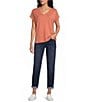 Tommy Bahama Kauai Solid Stretch Jersey V-Neck Short Sleeves Relaxed Fit T-Shirt - Image 6