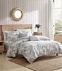 Color:Grey - Image 1 - Kayo Reversible Duvet Cover & Sham Bonus Set