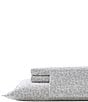 Color:Grey - Image 4 - Koya Bay Grey Cool Zone Cotton Percale Sheet Set