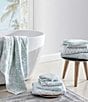 Tommy Bahama Lago Palm 6-Piece Towel Set, Color:Whirlpool/Coconut - Image 4