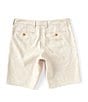 Color:Stone Khaki - Image 2 - Lahaina Bay Linen 10#double; Inseam Flat-Front Shorts