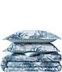 Tommy Bahama Legacy Palms Reversible Mini Comforter Set, Color:Bristol Blue - Image 4