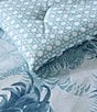 Tommy Bahama Legacy Palms Reversible Mini Comforter Set, Color:Bristol Blue - Image 6