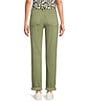 Tommy Bahama Leila Sunwashed Twill Mid Rise Ankle Length Boyfriend Jeans, Color:Dusty Thyme - Image 2