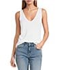 Tommy Bahama Linen Blend Addison V-Neck Sleeveless Tank - Image 1