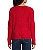 Tommy Bahama Luna Chenille Boat Neck Long Sleeve Pullover Sweater, Color:Tango Red - Image 2