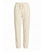 Tommy Bahama Marina Del Mar Brush Back Fleece Wide Leg Drawstring Front Coordinating Joggers - Image 4