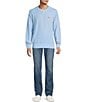 Tommy Bahama Montego Bay Abaco Sweatshirt, Color:Dusk Blue - Image 3