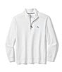 Tommy Bahama Montego Bay Half-Zip Pullover, Color:White - Image 1