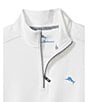 Tommy Bahama Montego Bay Half-Zip Pullover, Color:White - Image 2