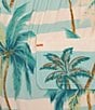 Tommy Bahama Naples Palmero Stripe 6#double; Inseam Swim Trunks, Color:Spring Sky - Image 3