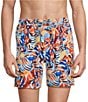 Tommy Bahama Naples Royal Palms 6#double; Swim Trunks, Color:Aqua Mist - Image 1