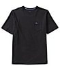 Color:Black - Image 1 - New Bali Skyline Short Sleeve Crewneck Solid Pocket T-Shirt
