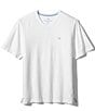 Color:White - Image 1 - New Bali Skyline Short Sleeve V-Neck T-Shirt