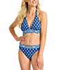 Tommy Bahama Noble Pineapple Reversible Halter Swim Top - Image 3