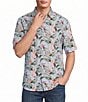 Tommy Bahama Nova Wave Blue Sky Vines Short Sleeve Woven Shirt - Image 1