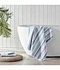 Tommy Bahama Ocean Bay Striped 3-Piece Towel Set, Color:Tranquil Blue - Image 5