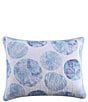 Color:Blue - Image 3 - Ocean Isle Cotton Reversible Quilt Mini Set