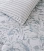 Tommy Bahama Orchid Bay Reversible Mini Comforter Set, Color:Soft Blue - Image 8