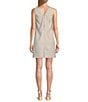 Color:Natural - Image 2 - Palm-A-Dora Chambray Twill Sleeveless Shift Dress