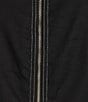 Tommy Bahama Palm-A-Dora Linen Blend Twill Split Neck Sheath Dress, Color:Black - Image 3