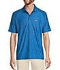 Color:Skydiver Blue - Image 1 - Palm Coast Pro Short Sleeve Polo Shirt