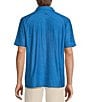 Color:Skydiver Blue - Image 2 - Palm Coast Pro Short Sleeve Polo Shirt