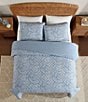 Tommy Bahama Palm Dot Cotton Reversible Quilt Mini Set - Image 3
