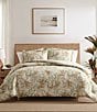 Tommy Bahama Palm Paradise Cotton Reversible Comforter Mini Set, Color:Sage Green - Image 3