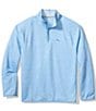 Tommy Bahama Palm Pro Quarter-Zip Pullover, Color:Blue Expanse - Image 1