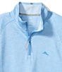 Tommy Bahama Palm Pro Quarter-Zip Pullover, Color:Blue Expanse - Image 2