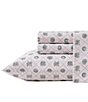 Tommy Bahama Palm Tree Trellis Washed Cotton Percale Sheet Set - Image 2