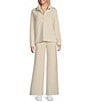 Tommy Bahama Palm Voyage Coordinating 4-Way Stretch Knit Wide-Leg Pull-On Ankle Length Pants, Color:Bleached Sand - Image 4