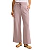 Tommy Bahama Palm Voyage Coordinating 4-Way Stretch Knit Wide-Leg Pull-On Ankle Length Pants, Color:Lavender Fog - Image 1