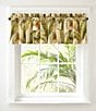 Color:Green - Image 1 - Palmiers Window Valance