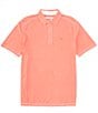 Color:Ember Red - Image 1 - Paradise Cove Short Sleeve Polo Shirt