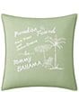 Tommy Bahama Paradise Found Decorative Square Pillow - Image 1