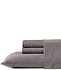 Tommy Bahama Paradise Twill Solid Sheet Set, Color:Coffee Brown - Image 2