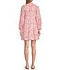 Color:Paradise Pink - Image 2 - Petit Palma Tier Long Sleeve Tassel Dress