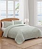 Tommy Bahama Pineapple Bloom Reversible Quilt Mini Set - Image 3