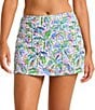 Tommy Bahama Poolside Palm Skort Swim Bottom - Image 1