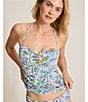 Tommy Bahama Poolside Palms Bandini Swim Top - Image 6