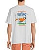 Color:White - Image 1 - Practice Your Swing Short Sleeve T-Shirt