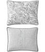 Color:Grey - Image 6 - Printed Palmday Reversible Quilt Mini Set
