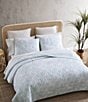 Tommy Bahama Printed Palmday Reversible Quilt Mini Set, Color:Sage - Image 2