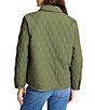 Tommy Bahama Quilted Point Collar Long Sleeve Button Front Barn Jacket - Image 2