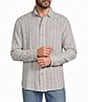 Tommy Bahama Raffia Dunes Stripe Long Sleeve Woven Shirt - Image 1