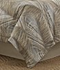 Color:Brown - Image 3 - Raffia Palms Comforter Set