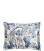 Color:Chambray Blue - Image 3 - Raw Coast Bright Reversible Comforter & Sham Bonus Set