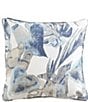 Color:Chambray Blue - Image 4 - Raw Coast Bright Reversible Comforter & Sham Bonus Set